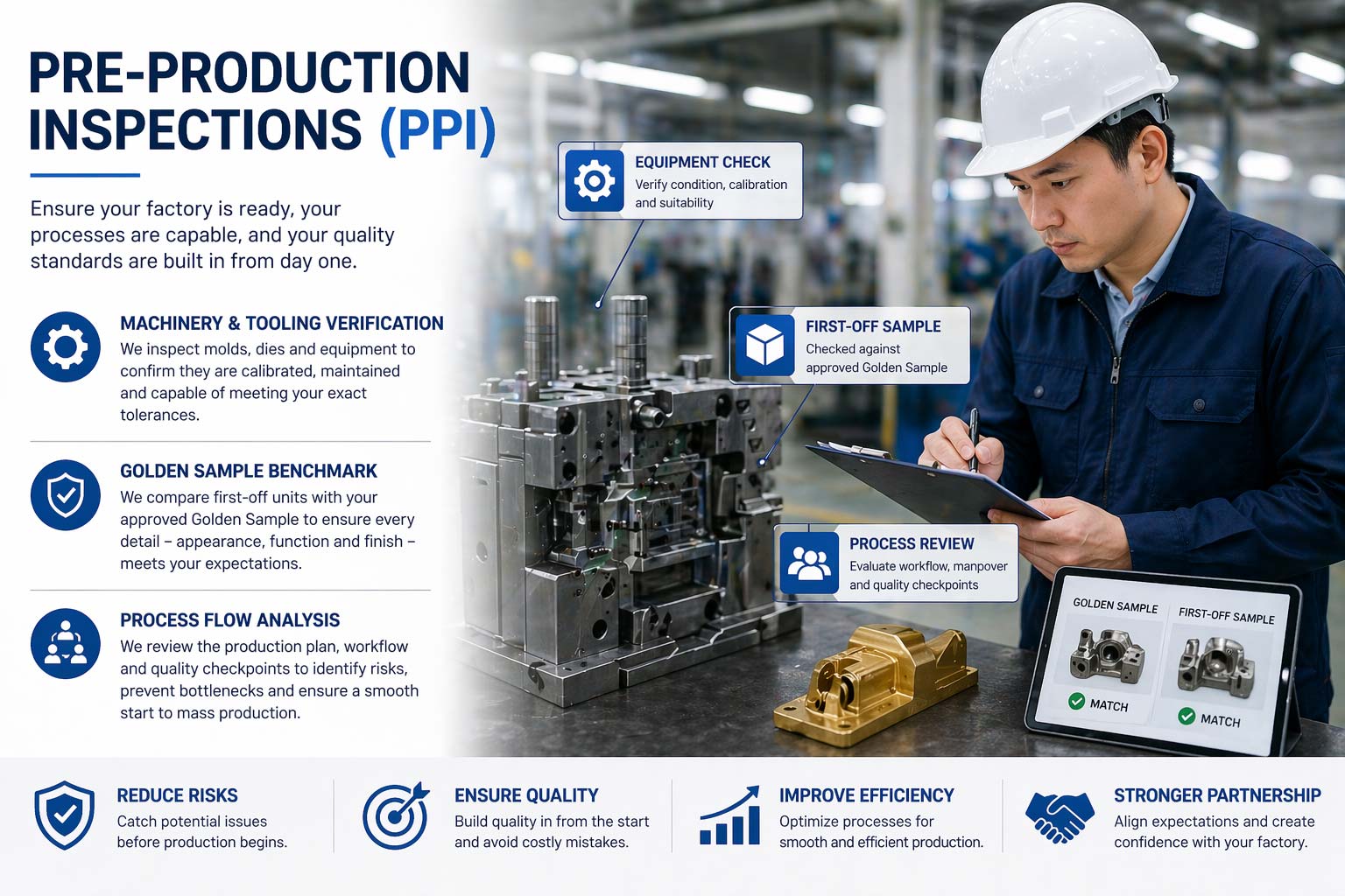 Pre-Production Inspections (PPI)